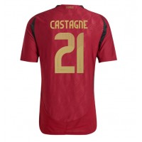 Camisa de time de futebol Bélgica Timothy Castagne #21 Replicas 1º Equipamento Europeu 2024 Manga Curta